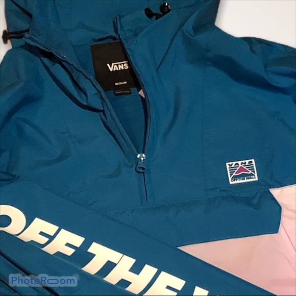 VANS hi point anorak colour block jacket - Picture 4 of 6
